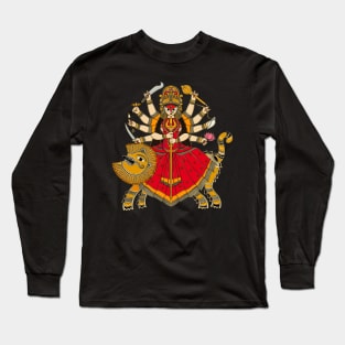 Goddess durga Long Sleeve T-Shirt